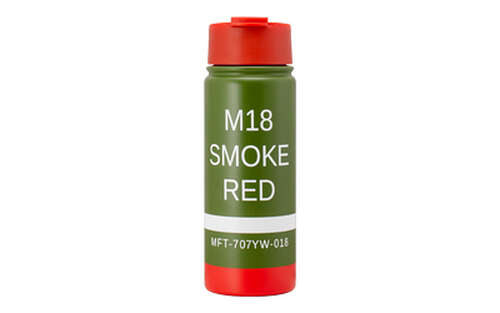 Misc. Accessories Mission First Tactical M18 Red Smoke Drinkware MFT M18 RED SMOKE F-TOP TMBLR 16OZ